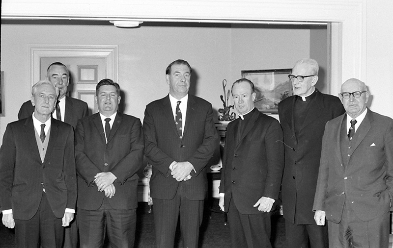 g. Visit of Cardinal McKeefrey to Mayor