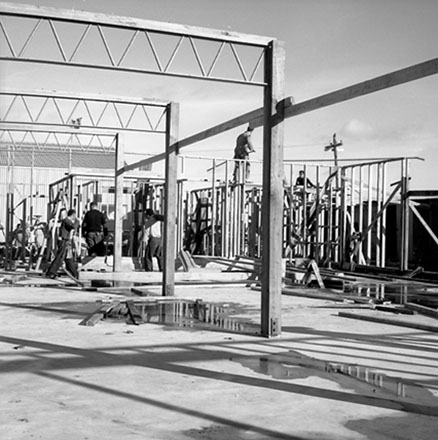 g. Wellington Airport, Construction site