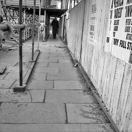 b. Damage to footpath, outside Royal Oak Hotel, Dixon Street