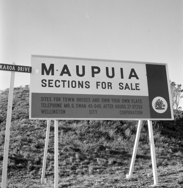d. Sections For Sale signs, Maupuia
