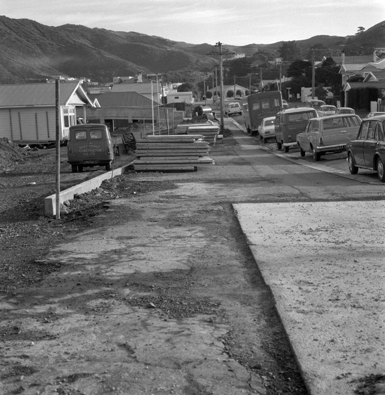 a. Footpaths: Karori Rd, Parkvale Rd, Raine St, West Coast Construction. Angus Ave-Armstrong Court Flats, Builders OVL