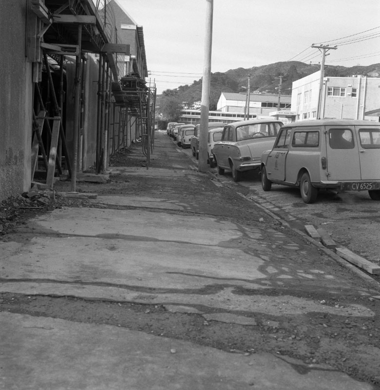 d. Footpaths: Karori Rd, Parkvale Rd, Raine St, West Coast Construction. Angus Ave-Armstrong Court Flats, Builders OVL