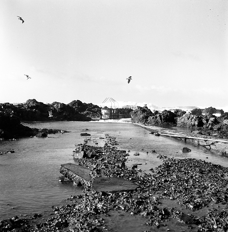 b. Drainage, Elsdon Point Outfall Chamber