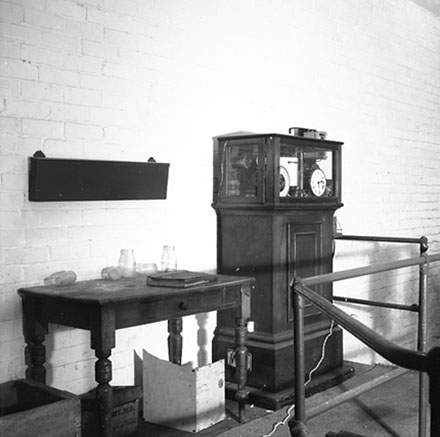 b. Interior of pumping station
