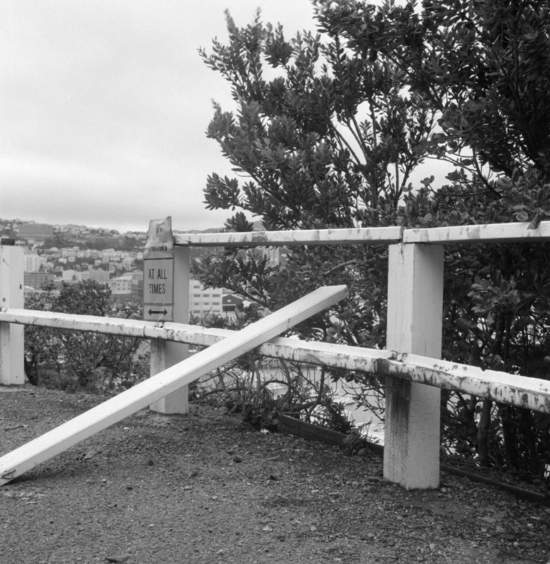 b. McFarlane St, broken handrail