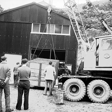 c. Construction site in Karori Reservoir area
