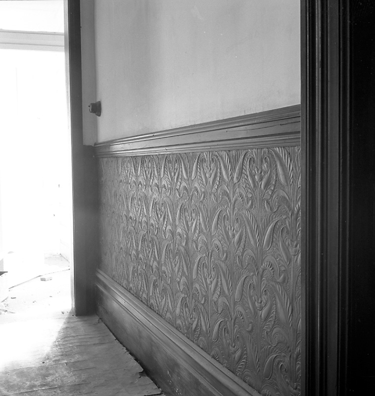 c. Interior of house