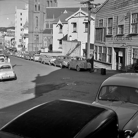 a. Streetscape, Boulcott Street and Church Street intersection