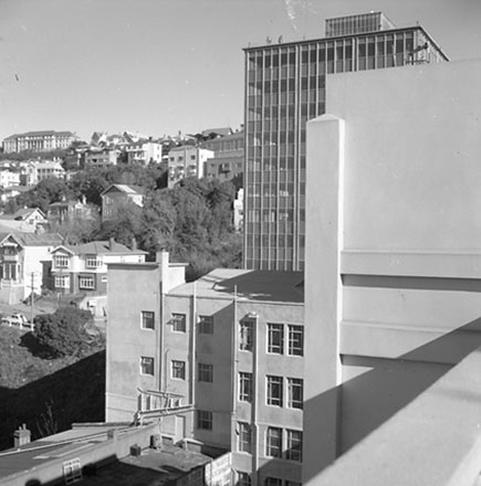 p. The Terrace, multi storey commercial buildings, Shell House and McKenzie Building
