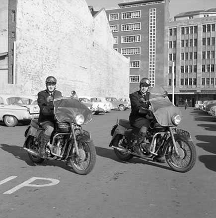g. Motor Cycle Officers, Traffic Department