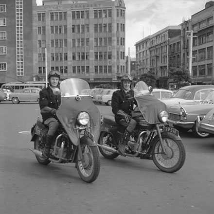 i. Motor Cycle Officers, Traffic Department