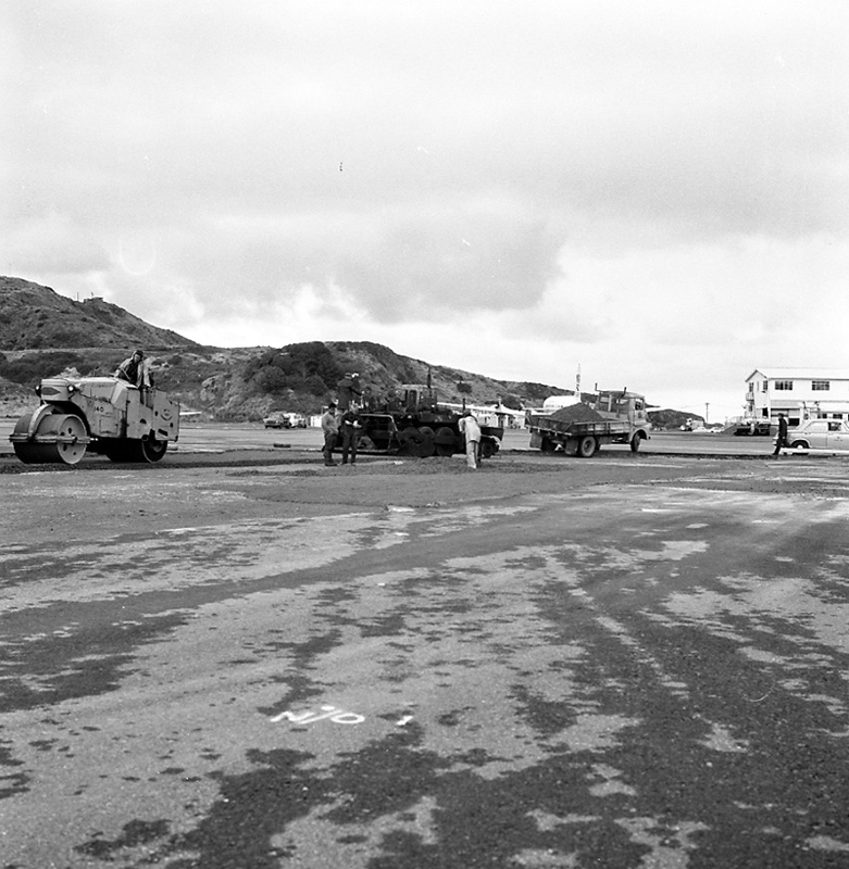 c. Work strengthening gates 1 and 3, airport