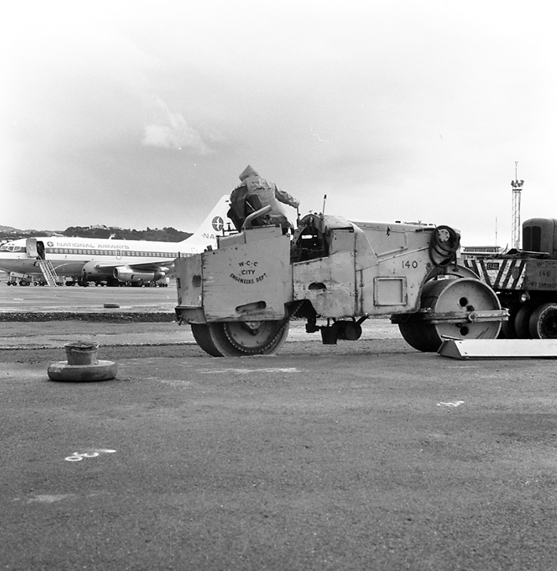 e. Work strengthening gates 1 and 3, airport