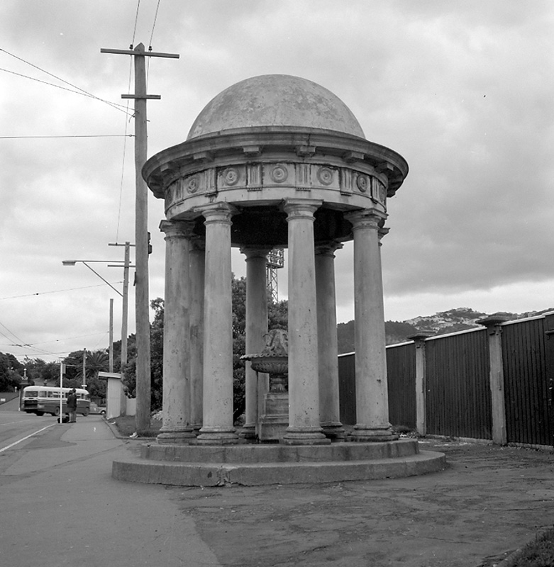 b. Wakefield Memorial Fountain, Basin Reserve