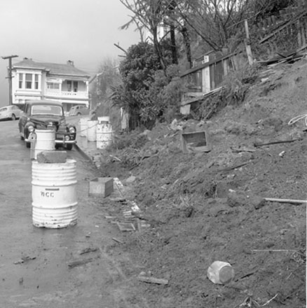 d. Collapsed wall/slip, MacDonald Crescent