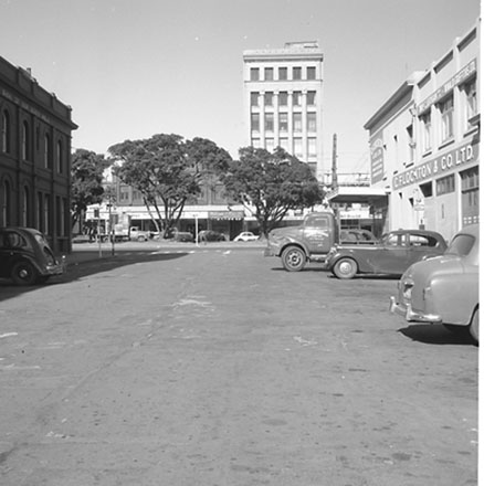b. Streetscape, Blair Street