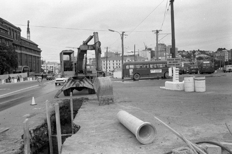 o. Drainage work, diversion of main interceptor Sydney Street West, sewer diversion and overflow Whitmore and Featherston Street, and Thorndon Quay Transport Terminal, stormwater