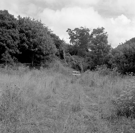 b. Vacant section, Hobson Street, Thorndon