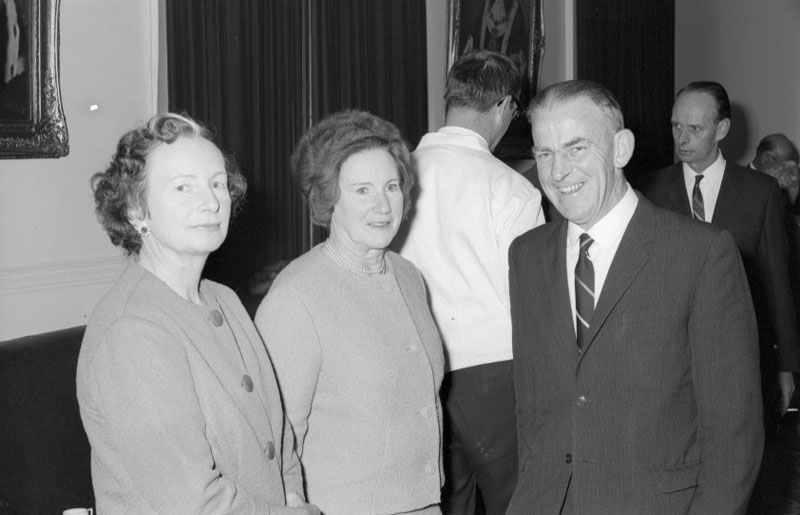 ab. Council Chamber, presentation to Mr Pritchard, GM of Transport Dept