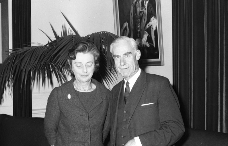 ai. Council Chamber, presentation to Mr Pritchard, GM of Transport Dept