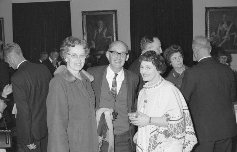 k. Council Chamber, presentation to Mr Pritchard, GM of Transport Dept