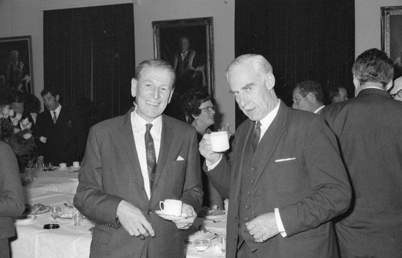 l. Council Chamber, presentation to Mr Pritchard, GM of Transport Dept