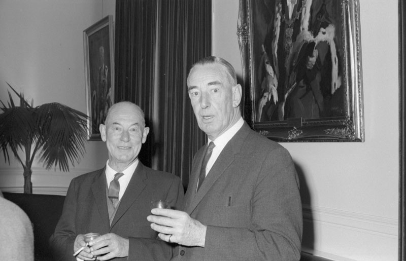 z. Council Chamber, presentation to Mr Pritchard, GM of Transport Dept