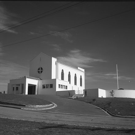 b. Karori Cemetery - exterior of new chapel