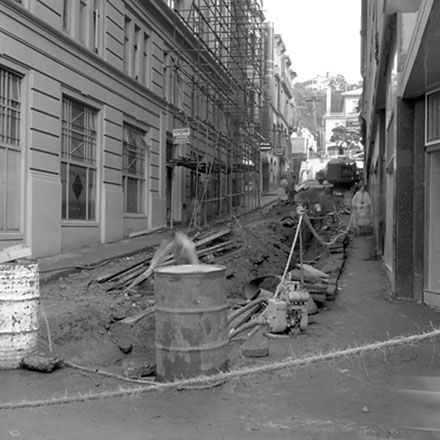 b. Drainage, Woodward Street