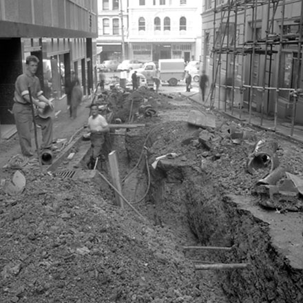 d. Drainage, Woodward Street