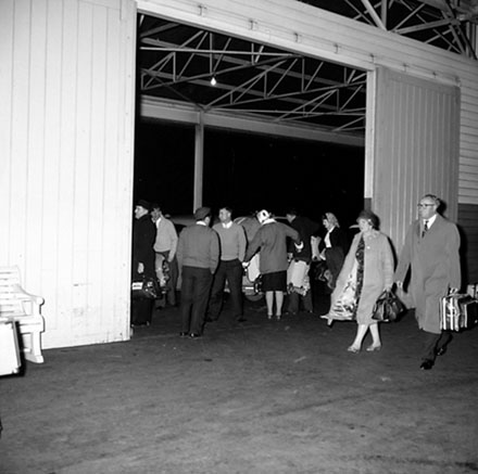 b. Ferry Terminal at Wharf