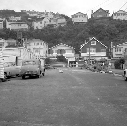 b. Streetscape, Cockburn Street, Kilbirnie