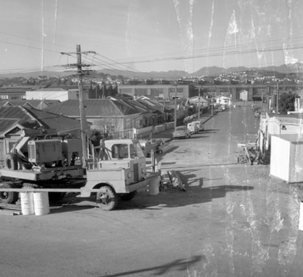 a. Street works, Cockburn Street, Kilbirnie