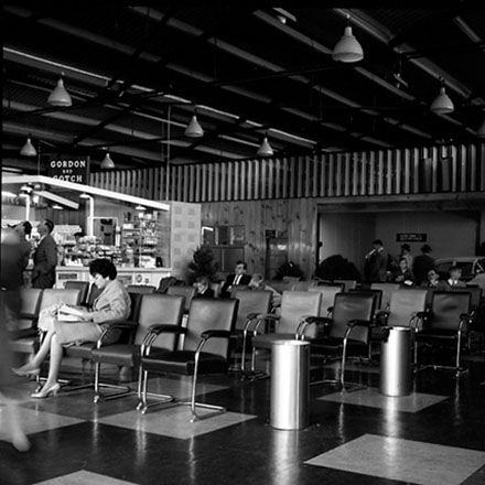 c. Interior of the Airport Terminal