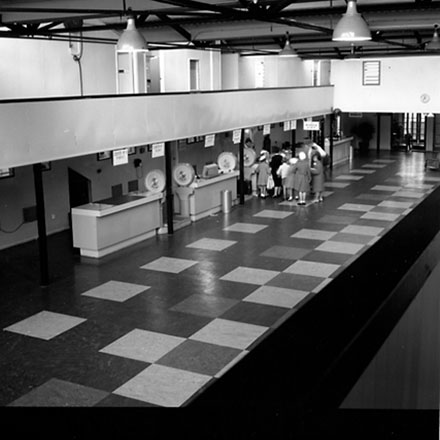d. Interior of the Airport Terminal