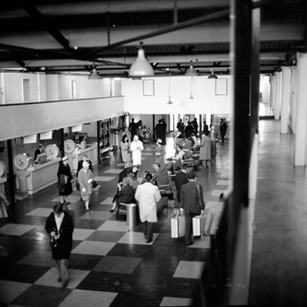 g. Interior of the Airport Terminal