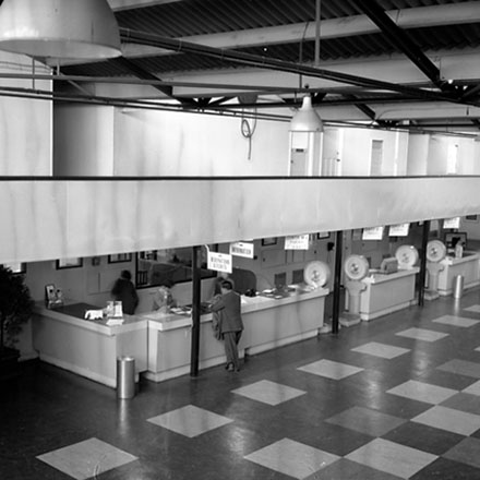 i. Interior of the Airport Terminal