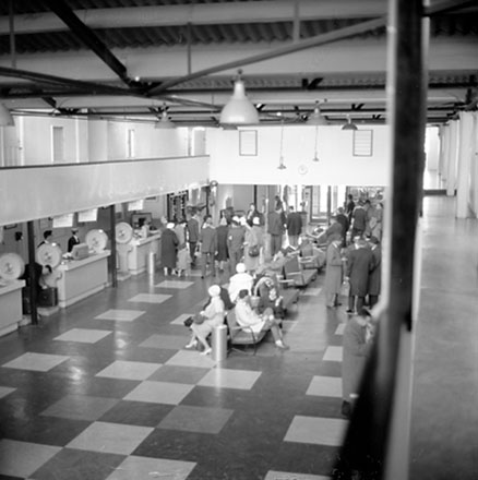 q. Interior of the Airport Terminal