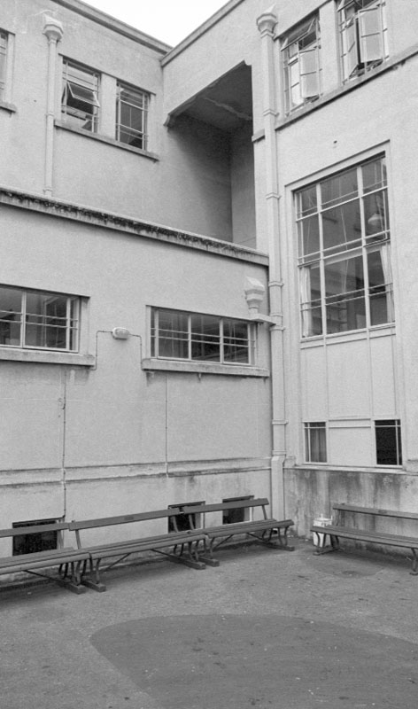 al. Central Library, interior and exterior