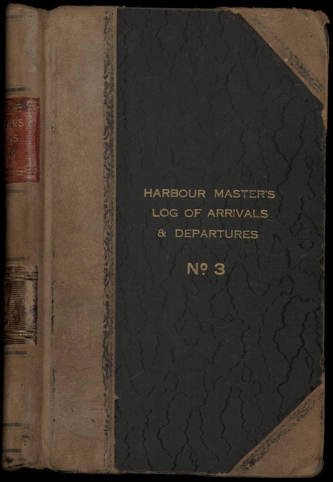 Harbour Masters Log of Arrivals and Departures, Volume 3