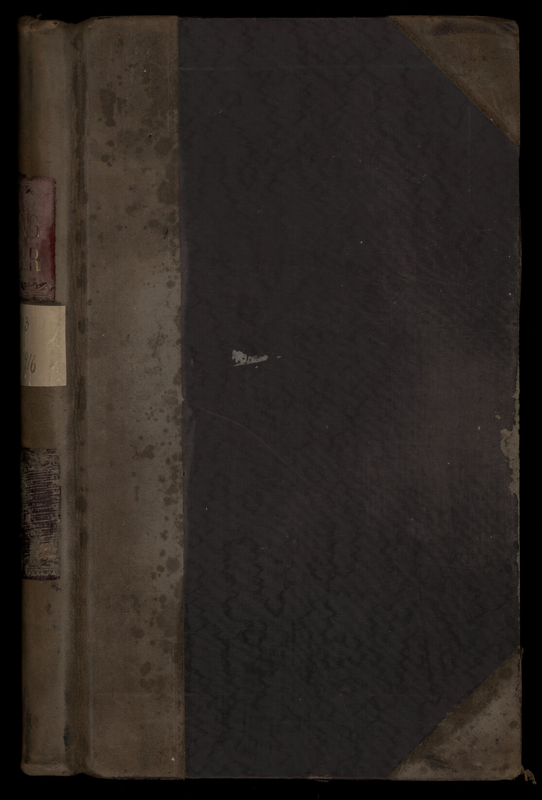 Berthing Register, 1913-1916