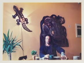 '90's Rasta Man', Gecko Cafe, 6 Alexander Road, Raumati Beach, Kapiti