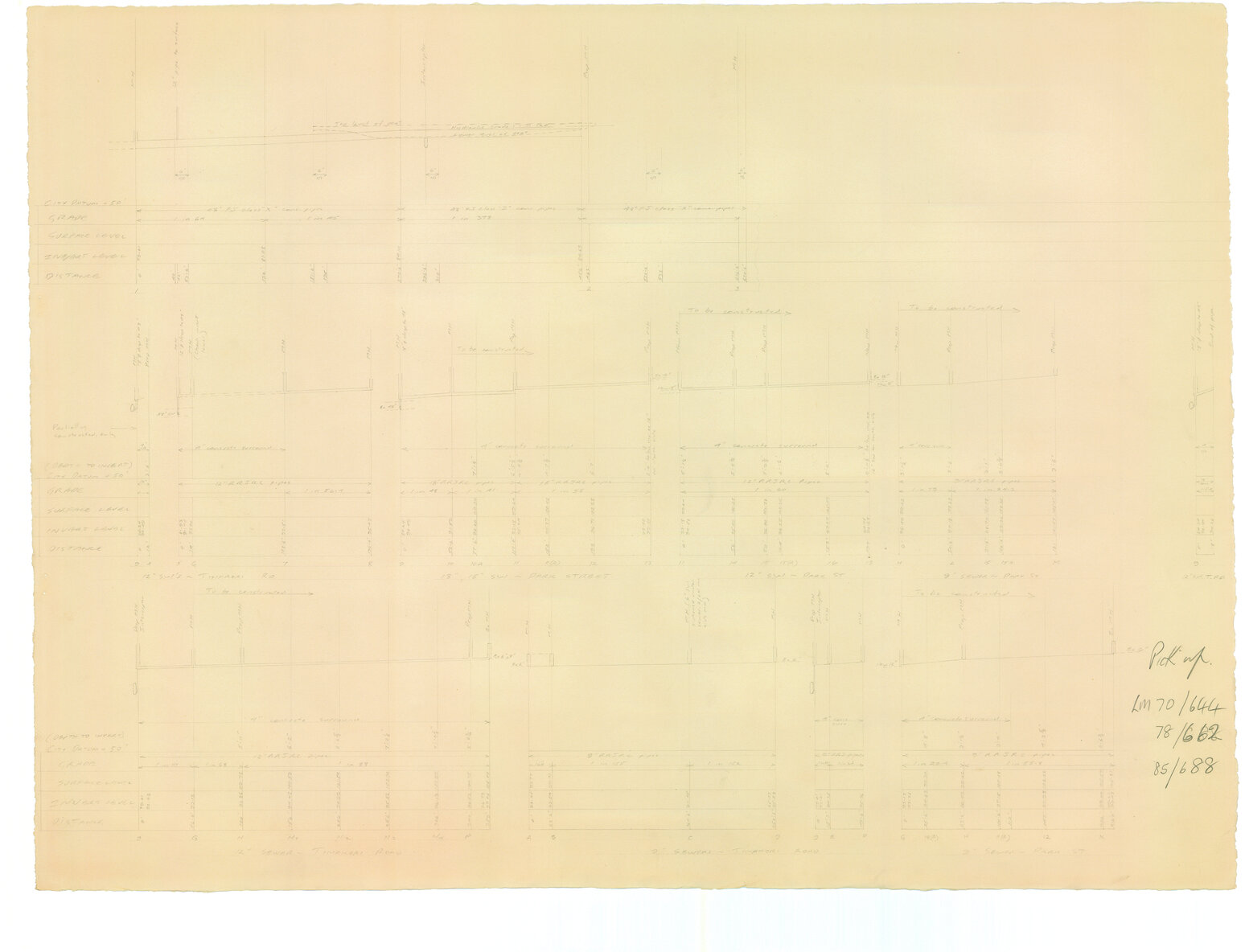 Sewers and s.w, Tinakori Road, Park Street