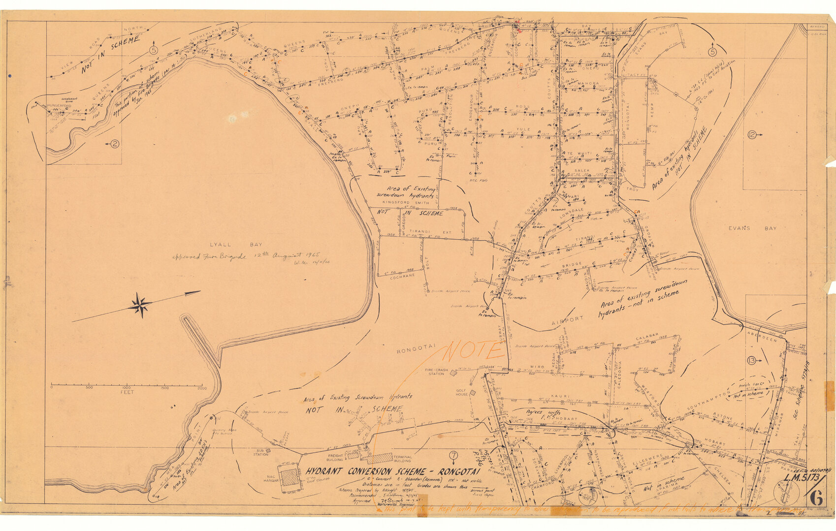 Hydrant conversion scheme, Rongotai