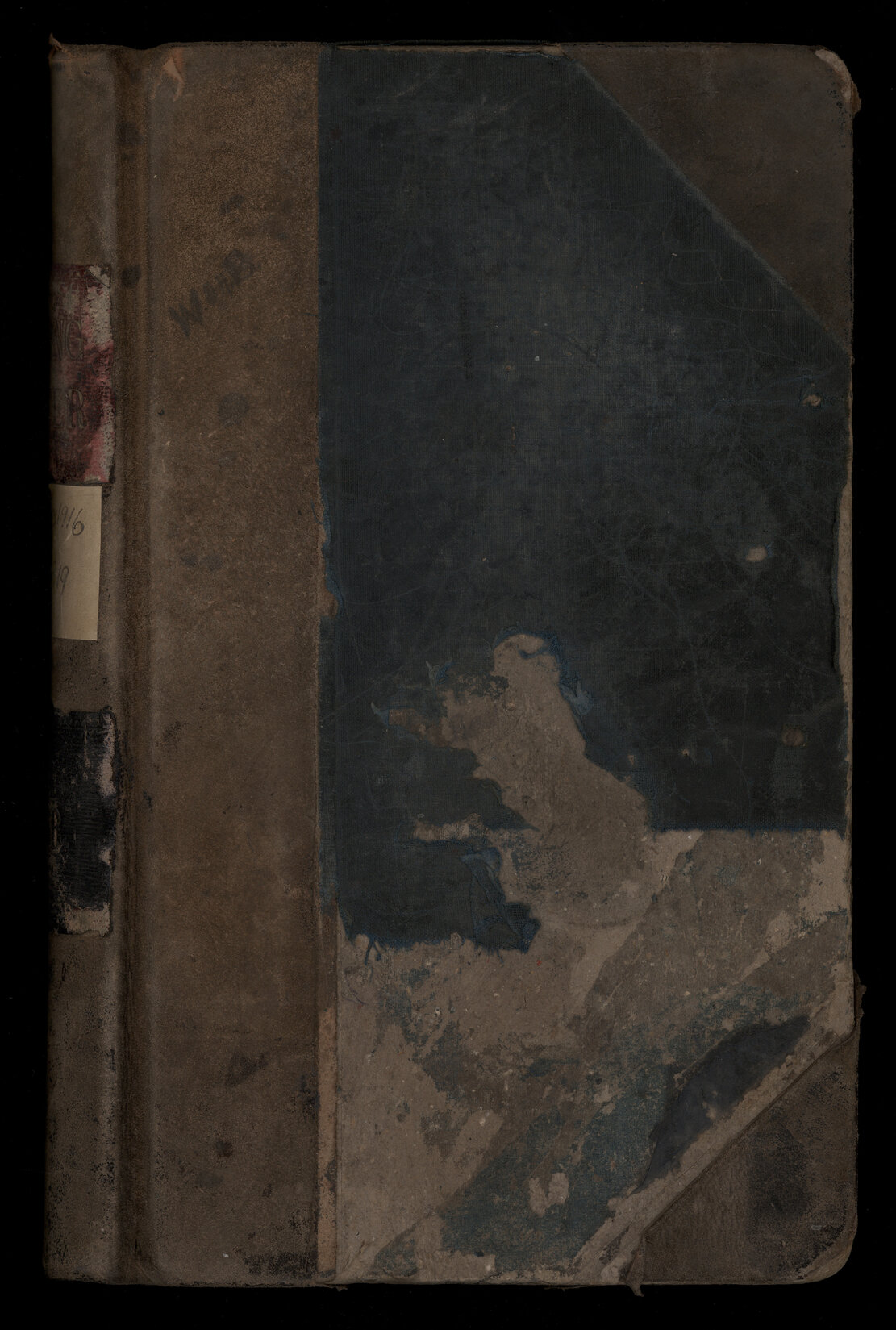 Berthing Register, 1916-1919