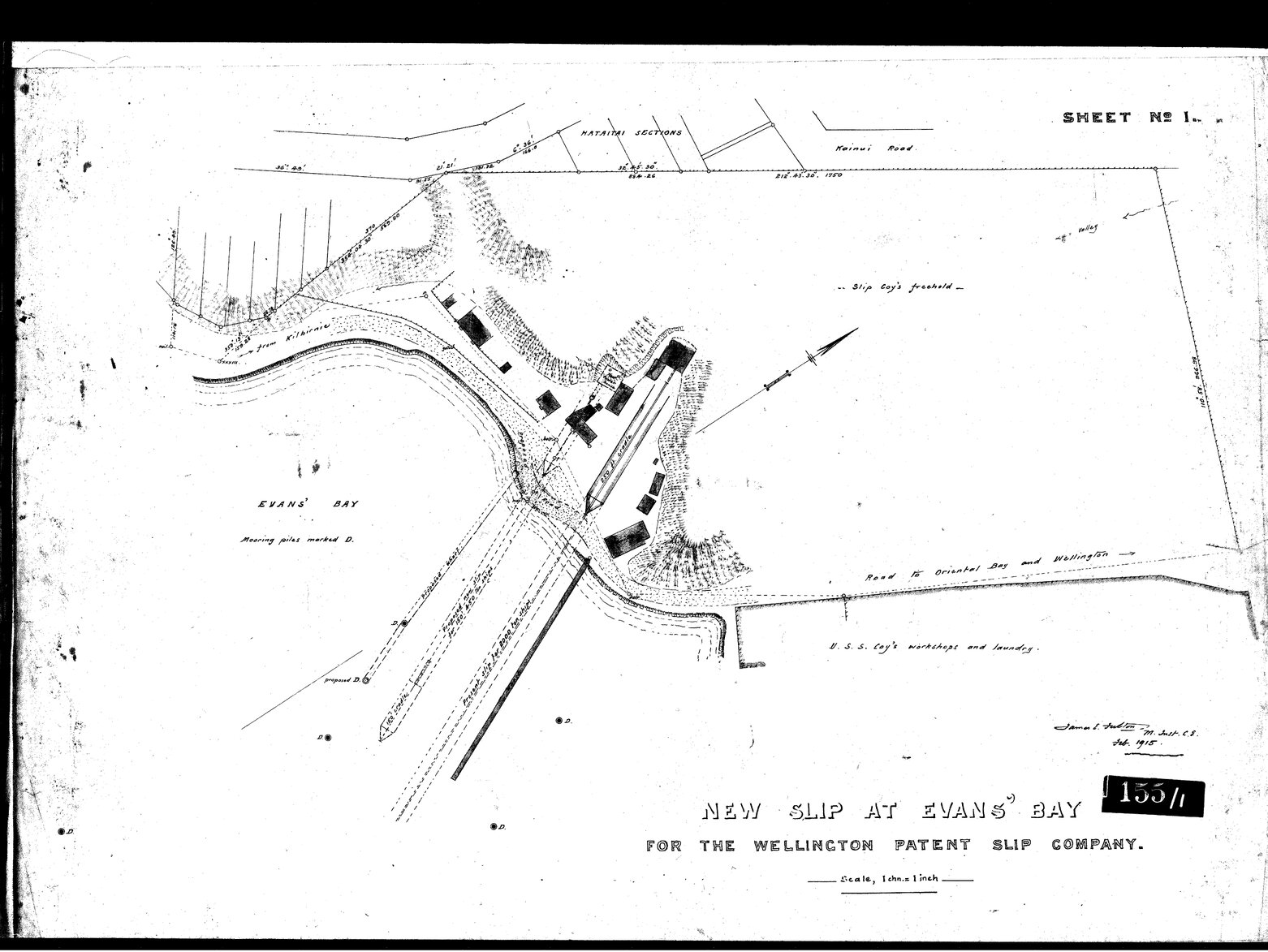 New Slip at Evans Bay for Patent Slip Co