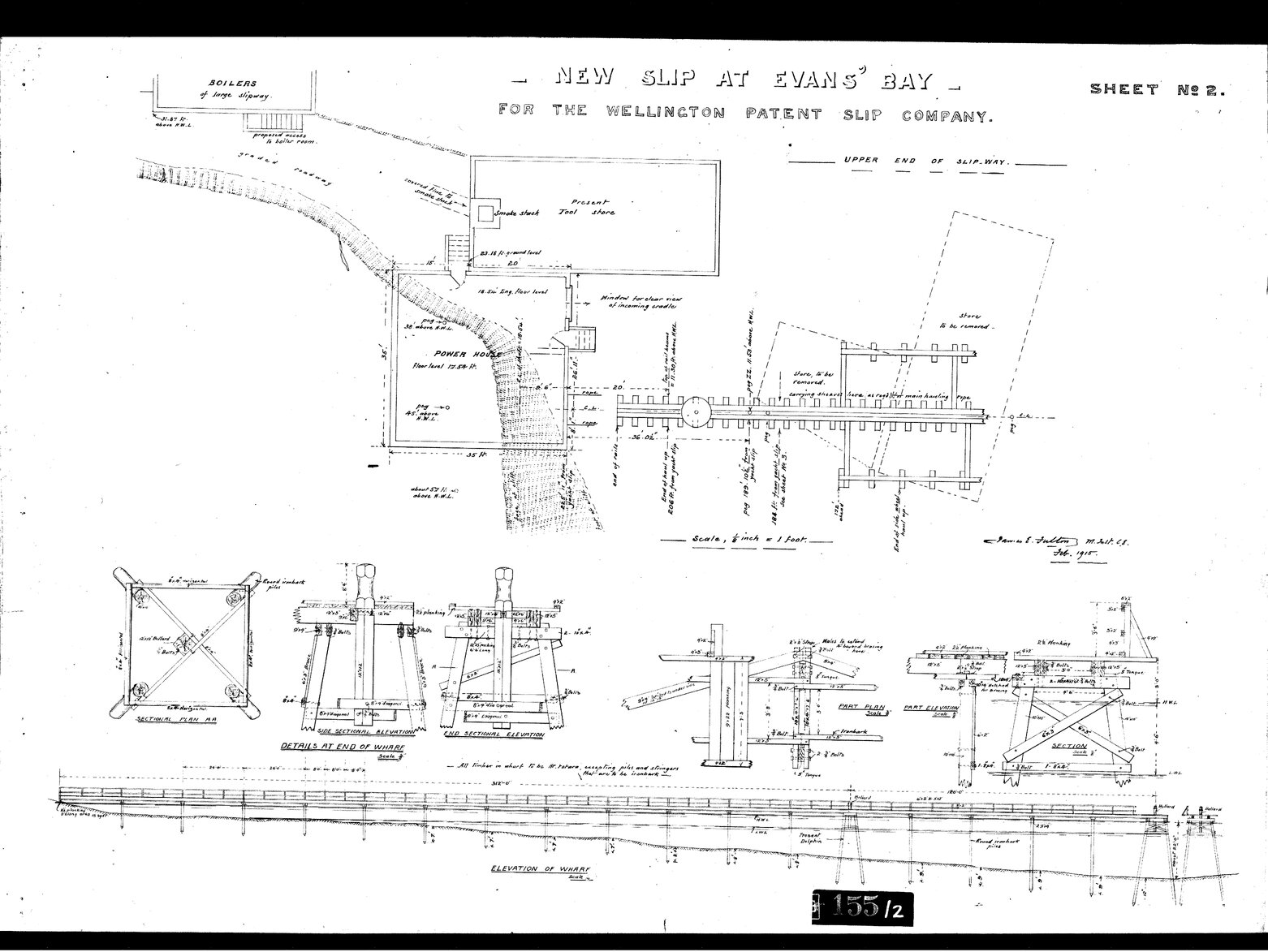 New Slip at Evans Bay for Patent Slip Co