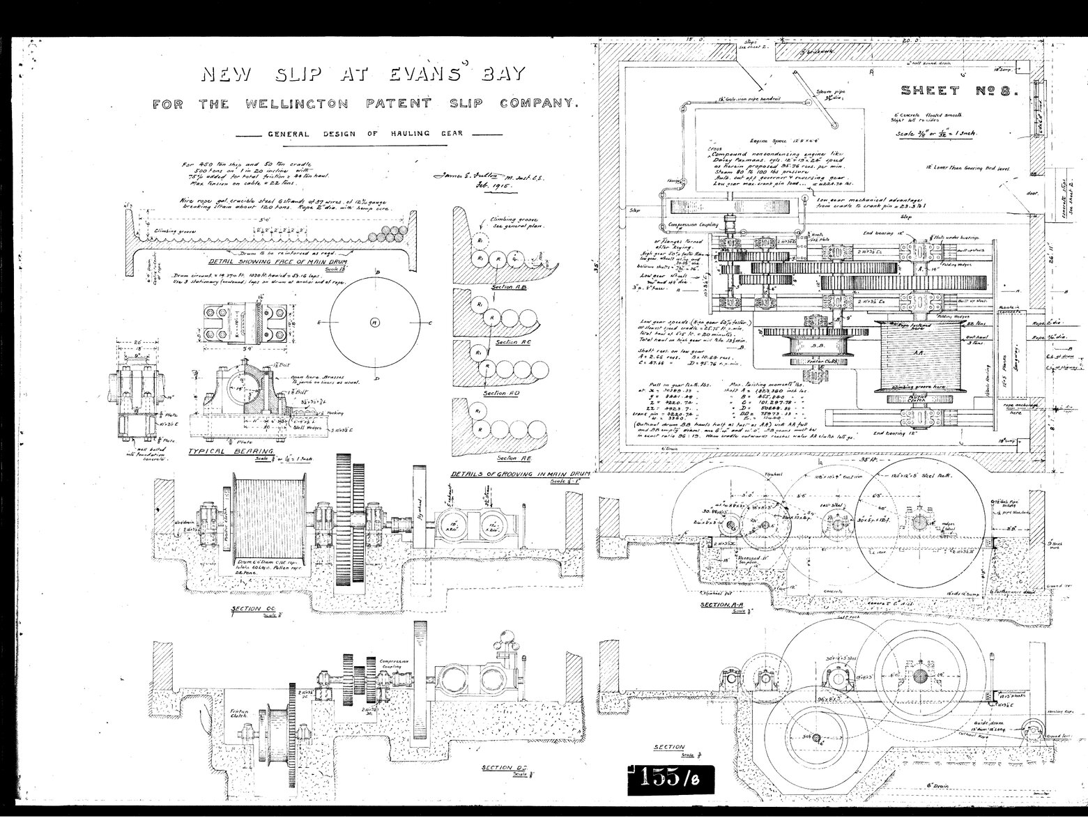 New Slip at Evans Bay for Patent Slip Co