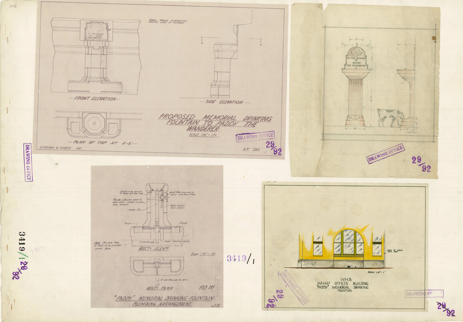 Monument to Paddy the Wanderer