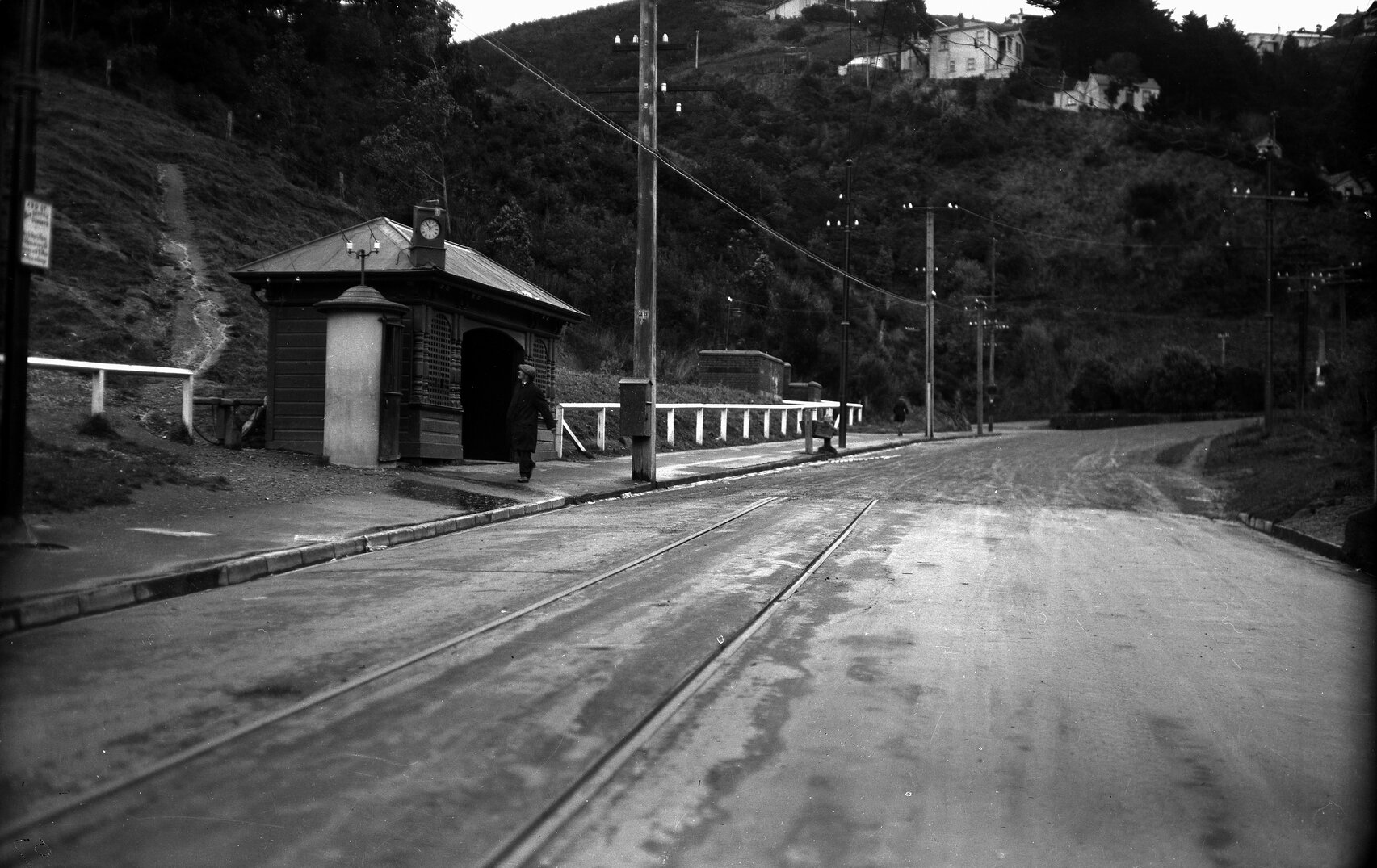 Aro Street Terminus, looking west